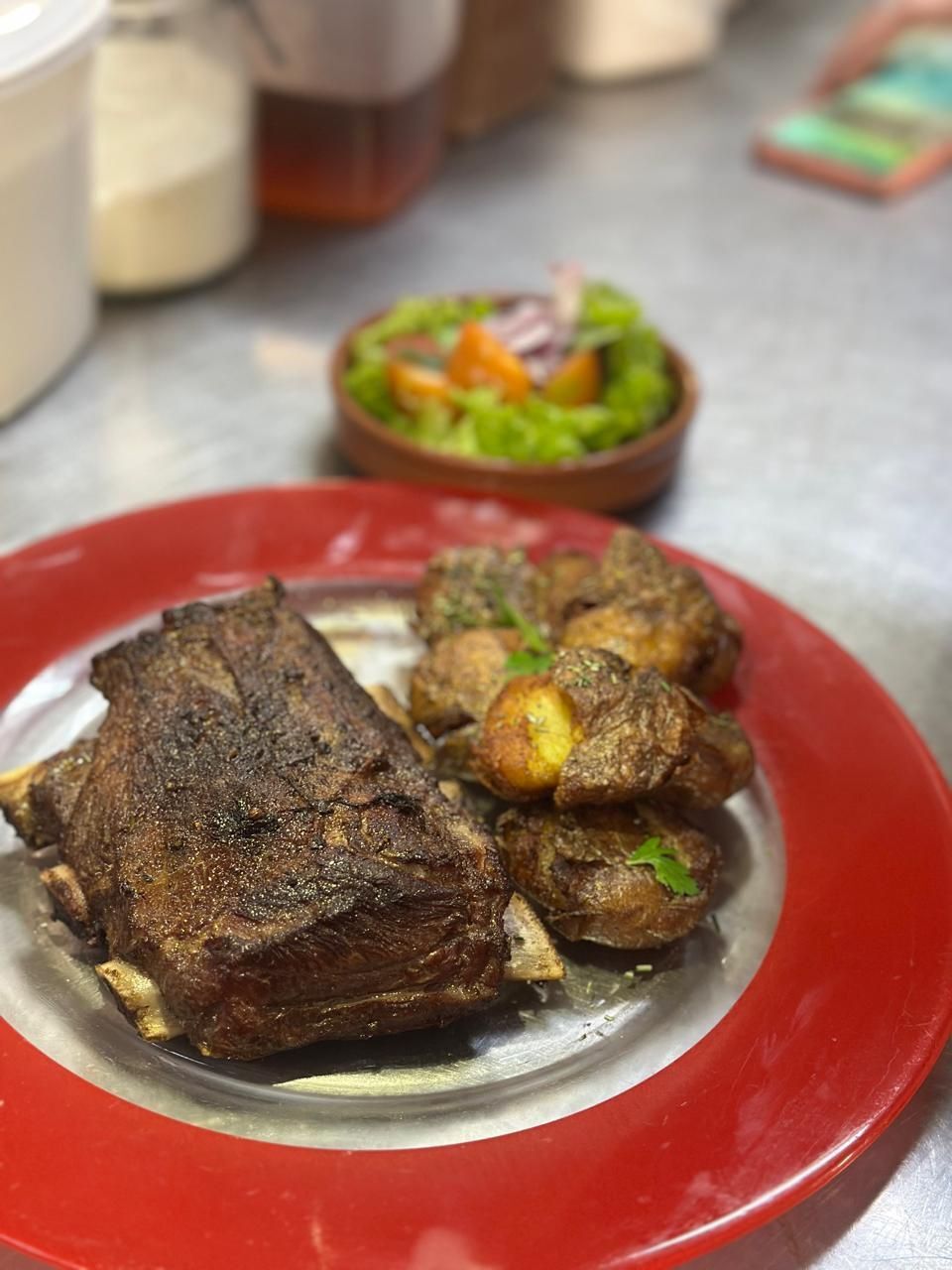 Asado Braseado a Leña