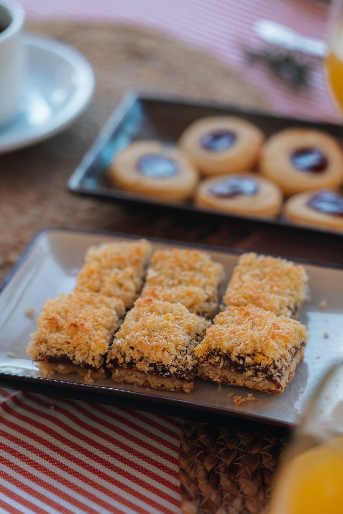 Tarta de Coco con Dulce de Leche