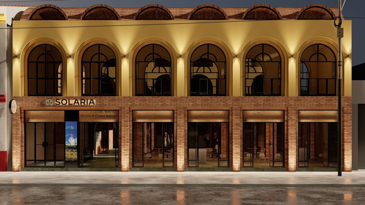 Lobby de hotel de lujo