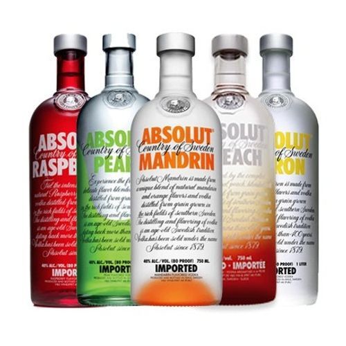 Absolut Citron/Mandrin/Vanilla