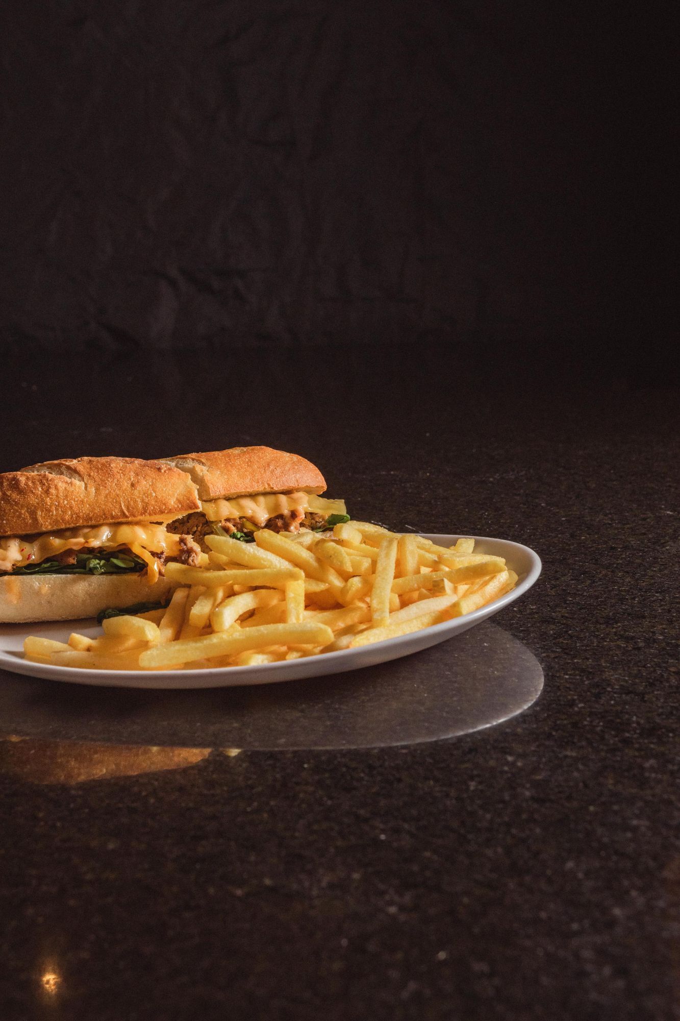 RS Mendocino goat sandwich