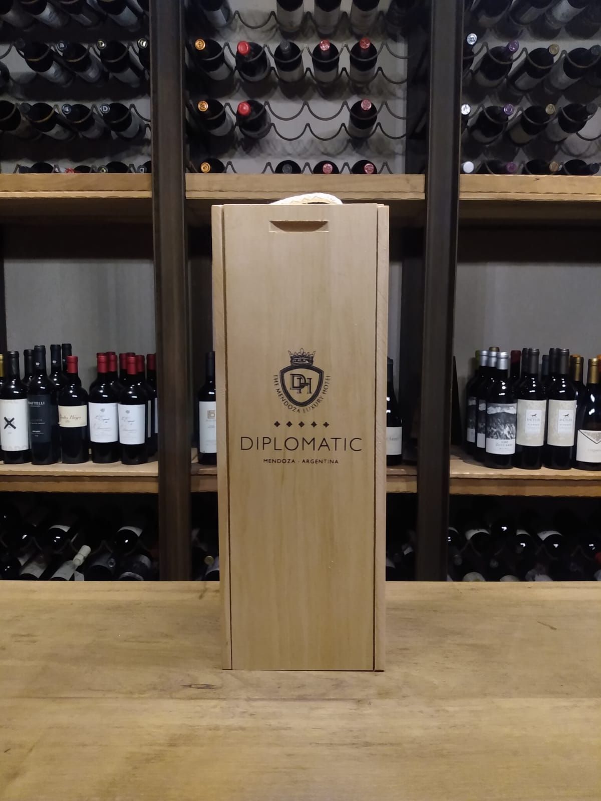 Wooden Diplomatic Box x 1