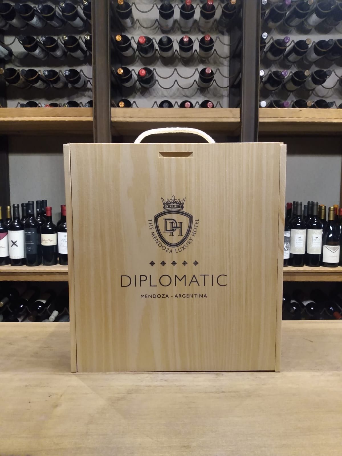 Diplomatic Wooden Box x 3