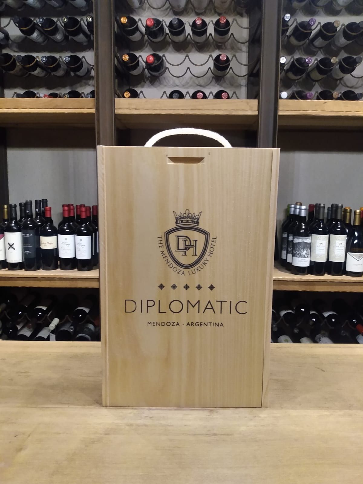 Wooden Diplomatic Box x 2