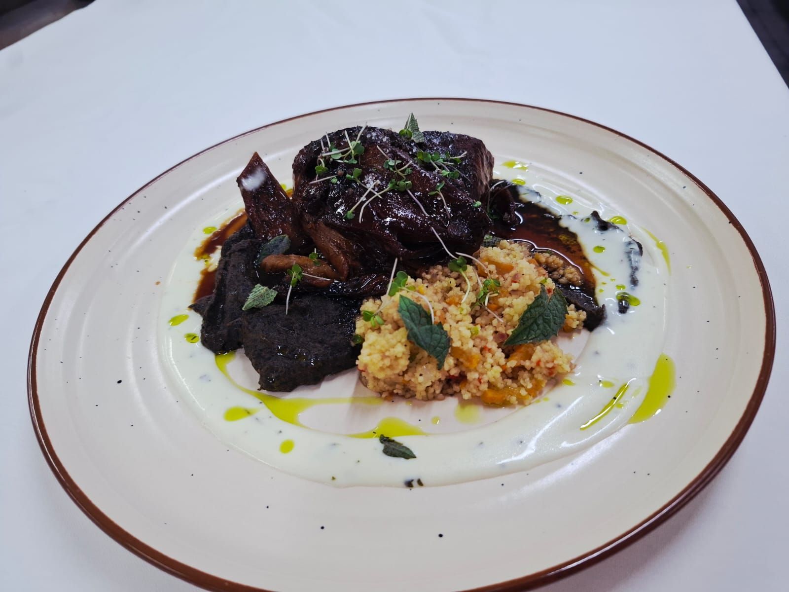 Agnello brasato